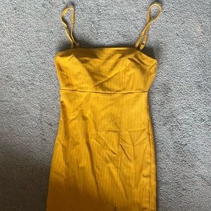 Yellow dress
